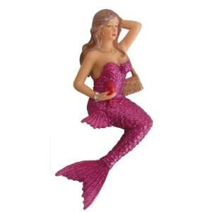   Bordeaux Mermaid Magnet Drinking Red Wine Magnet: Home & Kitchen