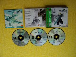 Final Fantasy VII VIII IX 7 8 9 Greatest Hits Mint Complete (Sony 