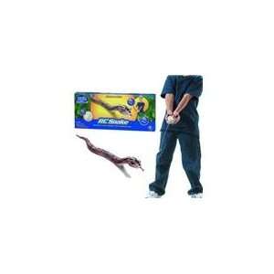  RC (Remote Control) Snake Toy W/Light Up Eyes Works 