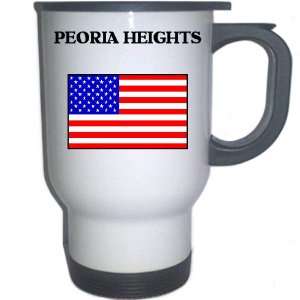  US Flag   Peoria Heights, Illinois (IL) White Stainless 