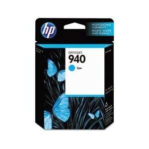  HP Brand Officejet Pro 8000 #940 Standard Cyan Ink 