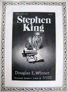 STEPHEN FABIAN BOOK COVER DRAWING STEPHEN KING  