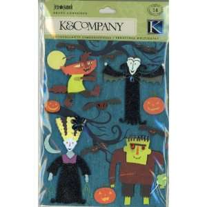   Scrapbooking Stickers Halloween Characters Arts, Crafts & Sewing
