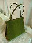   Elegant Green Leather Faux Skin Sydney California Handbag Purse