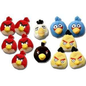  Angry Birds 5 Inch Plush With Sound Assorted Case Of 24 Birds 