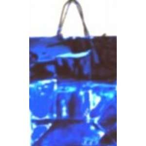  Gift Bags Metallic Dark Blue Medium (12 Pack) Office 