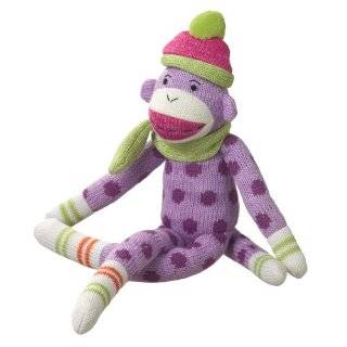  Paul Frank 17 Julius Knitted Monkey (Chenille/Pink): Toys 