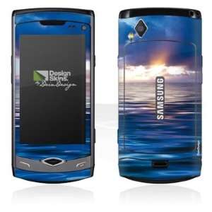 Design Skins for Samsung S8500 Wave   Deep Blue Design 