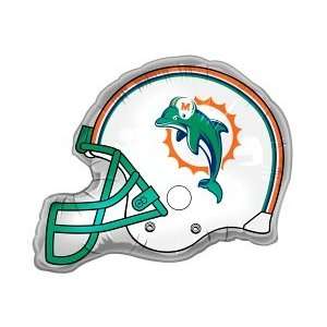  Miami Dolphins Helmet Balloons 5 Pack: Sports & Outdoors