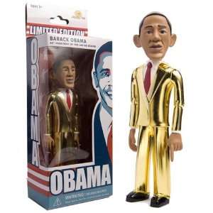   Obama GOLD SUIT Limited Edition INAUGURAL Action Figure Toys & Games