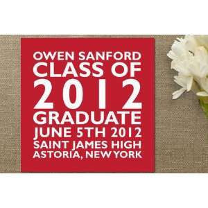   Graduation Announcements by The Social Type