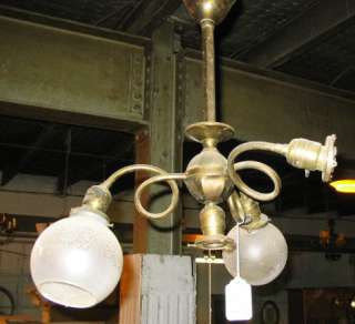 Antique Victorian Ceiling Light Fixture  