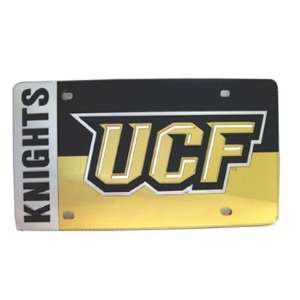  Split UCF Knights License Plate Automotive