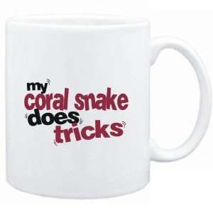 Mug White  My Coral Snake does tricks  Animals: Sports 