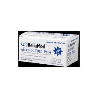  Reliamed Alcohol Prep Pad   Case of 50 Health & Personal 