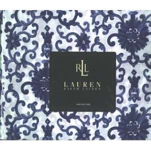  Ralph Lauren Queen Sheet Set   Porcelain Rose Blue 