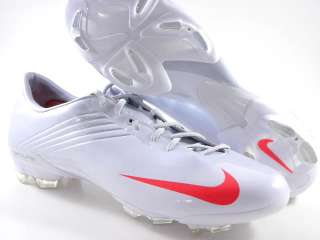 Nike Mercurial Talaria FG White/Silver Soccer Cleat Men  