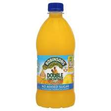 Robs Double Concentrate Orange And Pineapple No Added Sugar 1.75L 