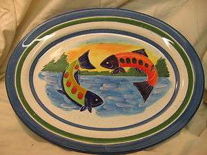Julie Ueland Fish Platter for Harry & David  