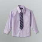 Boys Dress Shirt Tie Set  
