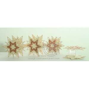  Candle Plugs Star Shaped, 4 Piece Set: Home & Kitchen