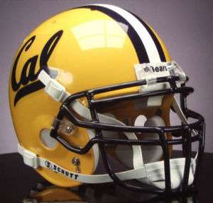CAL BEARS 1981 Football Helmet Decals   