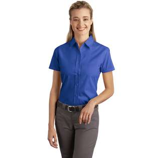 Port Authority Port Authority Womens Short Sleeve Easy Care Resistant 