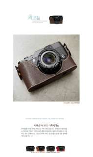 Ciesta NEW Camera Leather half case for Fujifilm Fuji X10 camera 