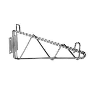 Collection 18 Direct Wall Bracket, Single Shelf Support, Chrome 