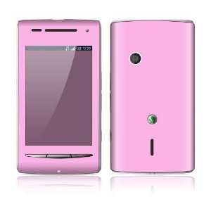  Sony Ericsson Xperia X8 Decal Skin Sticker   Simply Pink 