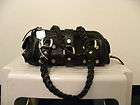 ALEXIS HUDSON Black Pebbled Leather Small Bag