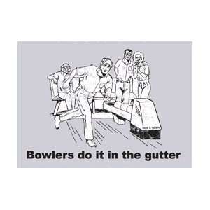  David & Goliath Bowlers Do It In The Gutter Magnet DM1811 