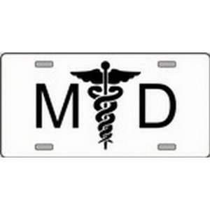 MD Medical Doctor Logo Emblem License Plates Plate Plates 