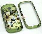 For LG Cosmo2 VN251 Phone Case Cover Green Hibiscus