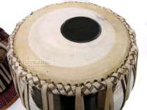   PROFESSIONAL QUALITY TABLA DRUMS BAYAN INDIAN HAND MADE w/ PADDED CASE