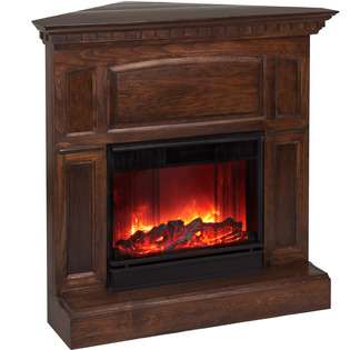  Real Flame Heritage Corner Mahogany Electric Fireplace 