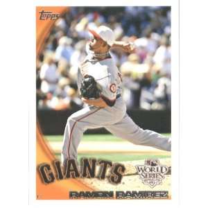  2010 Topps Ramon Ramirez   San Francisco Giants   Limited 