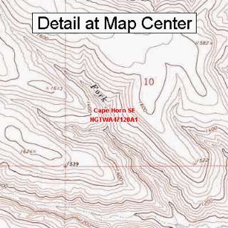   Map   Cape Horn SE, Washington (Folded/Waterproof)