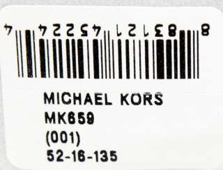 MICHAEL KORS 659 001 BLACK 51 AUTHENTIC Rx GLASSES  