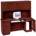 DMI Office Furniture 66 Computer Credenza with Hutch by DMI Office 