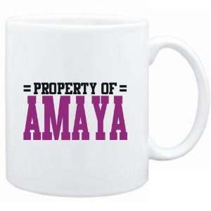    Mug White  Property of Amaya  Female Names