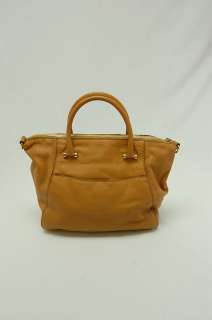 Michael Kors Tan Fulton Large Zip Top Satchel Purse Handbag SALE O25 