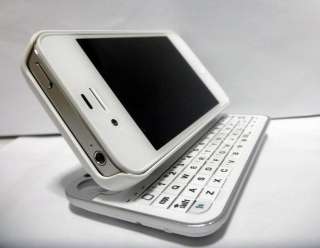 IN 1 BLUETOOTH KEYBOARD WHITE SLIDING,LIGHTED,ANGLED,30 PIN, FOR 