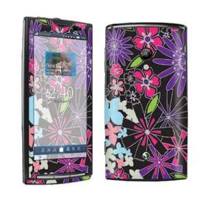   X10 Vinyl Protection Decal Skin Flower Mix Cell Phones & Accessories