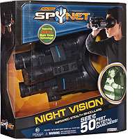   night vision technology lets you see up to 50 feet in total darkness