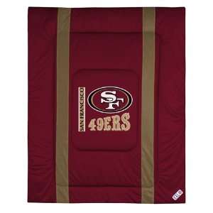  San Francisco 49ers NFL Sidelines Collection Comforter 