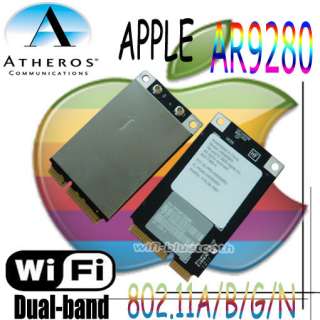 Apple Macbook Airport A1181 AR9280 wireless wifi N card  