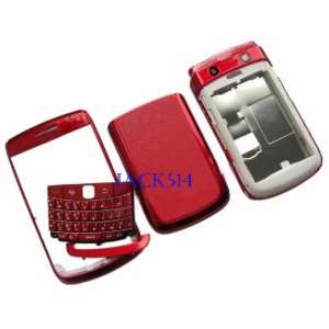  For Blackberry 9700 New Full Housing Cover RED + New 
