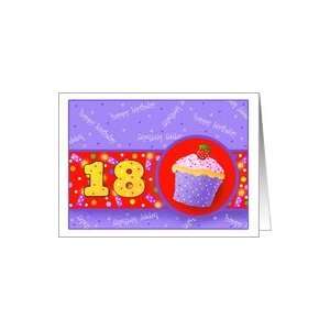   Birthday Cards 18 Years Old Paper Greeting Cards Card: Toys & Games