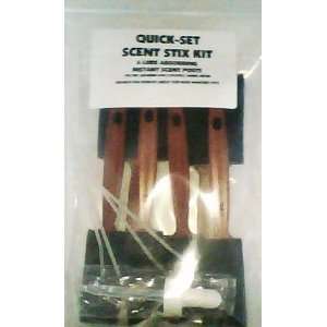  Quick set Scent Stix Kit [6 Lure Absorbing Scent Holders 